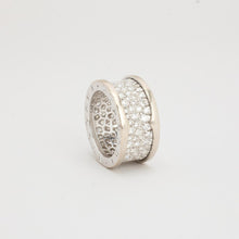 Elegant Bvlgari Solitaire Diamond Ring, 2.5 CT, 18K White Gold, Size 5¼, Classic Luxury Engagement Jewelry