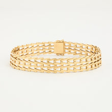 Geneva Bracelet in 14K Gold, 7.28 inches | Solid Gold | Quality Fine