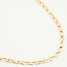 Anchor chain Necklace in 14K Gold, 20.47 inches | Real Genuine Gold