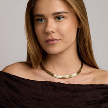 Geneva Necklace in 14K Gold, 16.54 inches | Vintage Solid Gold | Fine
