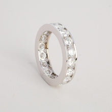 Elegant 14K White Gold Solitaire Ring, Minimalist Design, Size 6, Quality Genuine Gold, Fine Jewelry