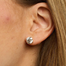 Classic Elegance 14K White Gold Earrings, Solid Gold Fine Jewelry, Timeless Design, 0.79 Inches Drop