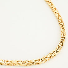 Byzantine chain Necklace in 18K Gold, 20.08 inches | Real Genuine