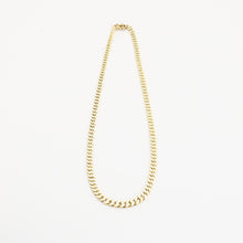 Curb Necklace in 14K Gold, 16.73 inches | Solid Gold | Quality Fine