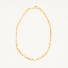 Byzantine chain Necklace in 14K Gold, 18.11 inches | Real Genuine