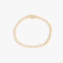 Bismarck Bracelet in 14K Gold, 7.48 inches | Solid Gold | Fine