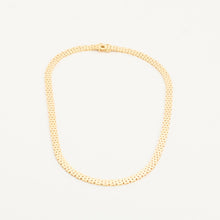 BNH Brick Necklace in 14K Gold, 15.35 inches | Solid Gold | Quality