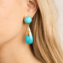 Earrings in 18K Gold, 2.4 inches | Solid Gold | Quality Fine Jewelry