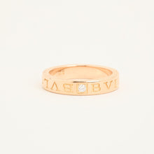 Bvlgari Ring with diamond (0.03 ct) in 18K Gold size 7¾ | Solid Gold