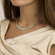 Geneva Necklace in 18K White gold, 16.54 inches | Real Genuine Gold