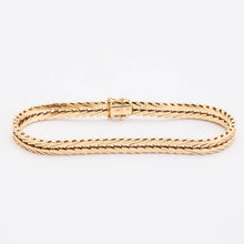 Geneva Bracelet in 14K Gold, 7.28 inches | Real Genuine Gold