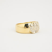 14K Gold Elephant Ring, Vintage Inspired, 0.25 CT Diamond, Size 10, Elegant Animal Motif Jewelry, Solid Gold