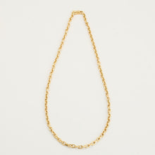 Anchor chain Necklace in 14K Gold, 18.7 inches | Real Genuine Gold