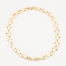 Beehive Necklace in 14K Gold, 15.75 inches | Real Genuine Gold