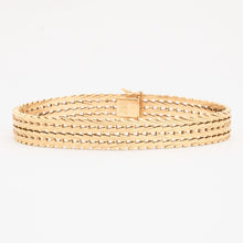 Geneva Bracelet in 14K Gold, 7.28 inches | Vintage Solid Gold