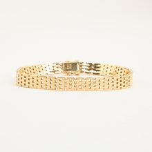 BNH Brick Bracelet in 14K Gold, 7.48 inches | Solid Gold | Fine