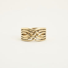 Scrouples Ring aus 8 Karat Gold, Größe 9½ | Massivgold | Feine Qualität