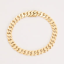 Curb Bracelet in 14K Gold, 7.68 inches | Real Genuine Gold | Fine