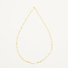 Singapore chain Necklace in 14K Gold, 18.11 inches | Real Genuine
