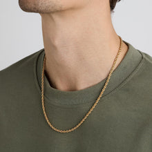 Elegant 18K Solid Gold Rope Necklace, 20.28-inch Length, Fine Jewelry, Classic Craftsmanship