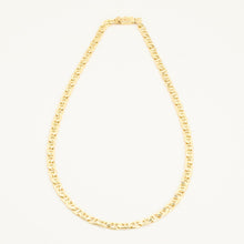 Mariner link Necklace in 14K Gold, 21.85 inches | Solid Gold