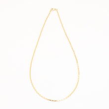Anchor chain Necklace in 14K Gold, 20.08 inches | Real Genuine Gold