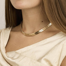 Geneva Necklace in 14K Gold, 15.35 inches | Vintage Solid Gold | Fine