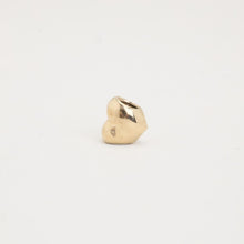 Pandora-Herz-Charm aus 14 Karat Gold, 0,35 Zoll | Massives Gold