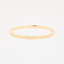 Bangle in 14K Gold, 2.48 inches | Real Genuine Gold | Minimalistic