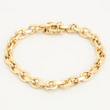 Classic Anchor Chain Bracelet, 14K Solid Gold, 7.48 Inches, Timeless Quality Gold Bracelet, Elegant Fine Jewelry