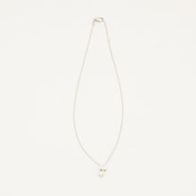 Anchor chain Necklace with diamond (0.38 ct) in 18K White gold, 18.11