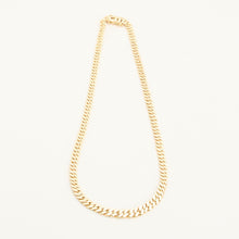 Curb Necklace in 14K Gold, 16.73 inches | Real Genuine Gold | Premium
