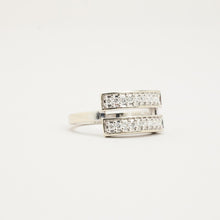 Mads Trolle Elegant Solitaire Diamond Ring, 0.14 CT, 14K White Gold, Size 6¾, Minimalist Modern Design, Fine Bridal Jewelry