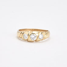 Ring with diamond (0.49 ct) in 14K Gold size 9¼ - 9½ | Solid Gold