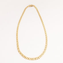 Curb Necklace in 14K Gold, 16.93 inches | Solid Gold | Premium Real