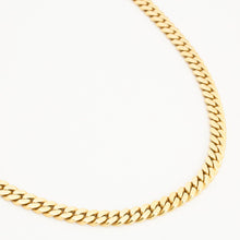 Curb Necklace in 14K Gold, 21.46 inches | Solid Gold | Fine Jewelry