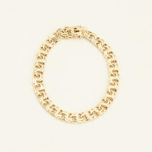 Bismarck Bracelet in 14K Gold, 7.68 inches | Real Genuine Gold
