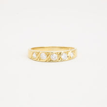Ring with diamond (0.43 ct) in 14K Gold size 9½ | Real Genuine Gold