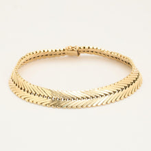 Geneva Bracelet in 14K Gold, 7.36 inches | Vintage Solid Gold