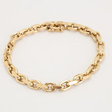 BNH Anchor chain Bracelet in 14K Gold, 7.6 inches | Solid Gold