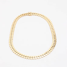Geneva Necklace in 14K Gold, 15.55 inches | Vintage Solid Gold
