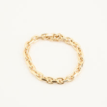 Anchor chain Bracelet in 8K Gold, 7.68 inches | Vintage Solid Gold
