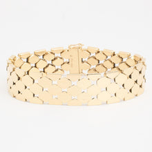 Beehive Bracelet in 14K Gold, 8.07 inches | Solid Gold | Quality Fine