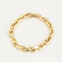 Anchor chain Bracelet in 14K Gold, 7.87 inches | Solid Gold | Premium