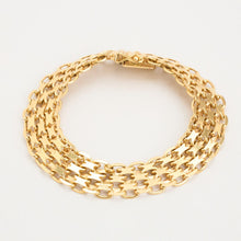 X-link Bracelet in 18K Gold, 7.28 inches | Real Genuine Gold