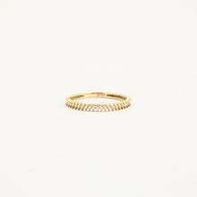 Ring with and Zirconia in 8K Gold size 6 | Solid Gold | Quality