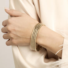 Geneva Bracelet in 14K Gold, 7.28 inches | Real Genuine Gold