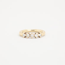 Ring mit Diamant (0,24 ct) in 14K Gold Größe 5 | Massivgold