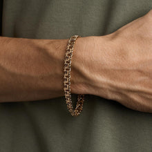 Bismarck Bracelet in 14K Gold, 7.87 inches | Real Genuine Gold