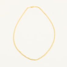 BNH Anchor chain Necklace in 14K Gold, 16.54 inches | Real Genuine